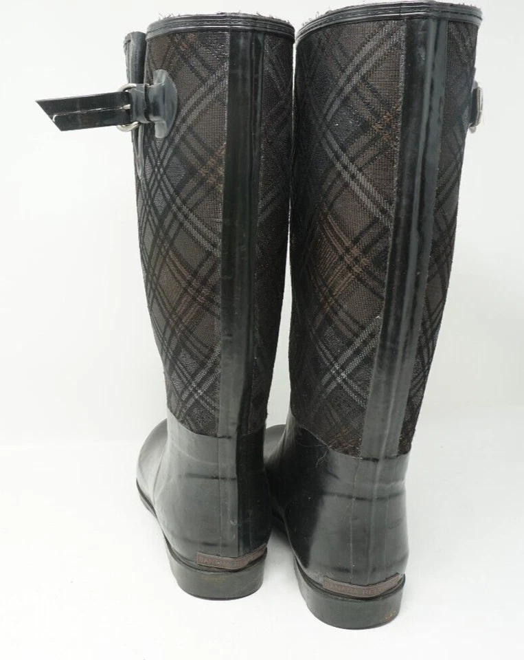 Bota de lluvia Banana Republic para mujer de goma talla 11 hebilla lateral ajustable Foto 2 de 4