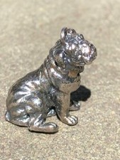 Dog Charm Shar-Pei Dog Silver Tone Substantial Lovely