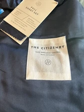 The Citizenry Stonewash Organic Cotton Full Sheet Set