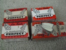Lot of 4 Vintage RC Airplane Car Parts Perfect 18 Short Wedge Gas Tanks NIB