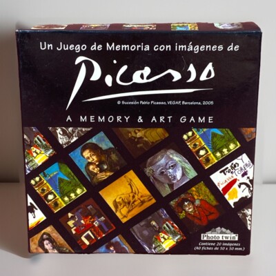 Picasso A Memory & Art Game Photo twin Rarität Selten