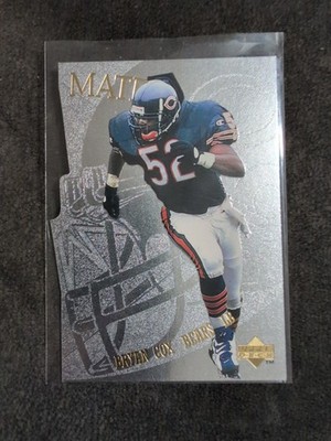 1997 Upper Deck Team Mates Die Cut Bryan Cox #TM12 Bears Football Card
