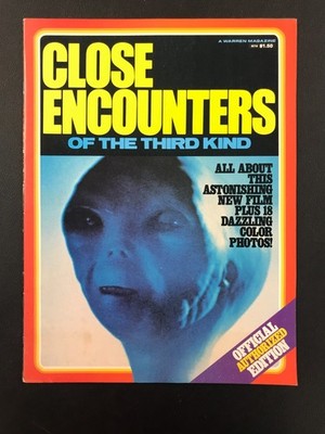 Vintage 1977 Close Encounters of the Third Kind Official Authorized Edition Mag