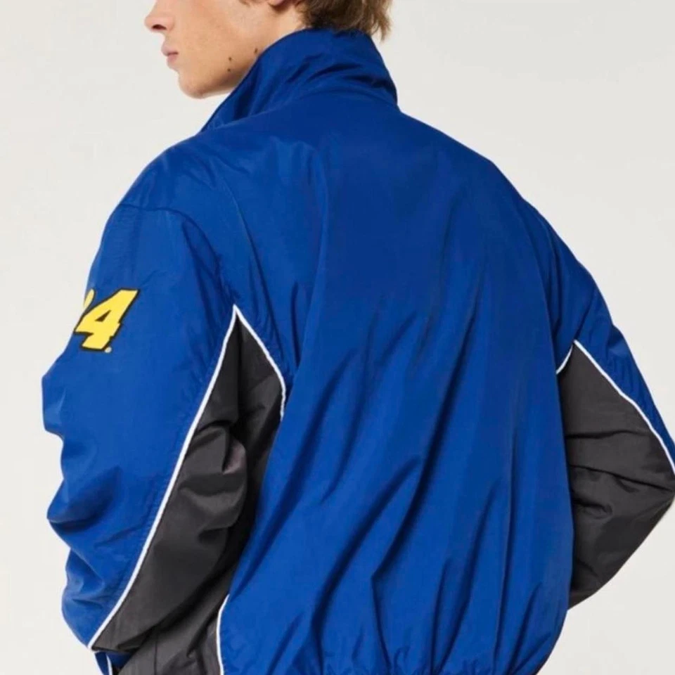 Pepsi NASCAR Gráfico Cremallera Chaqueta de Carreras en Grande Foto 3 de 4