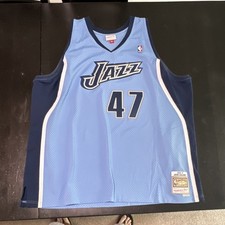 Mitchell & Ness Utah Jazz Andrei Kirilenko #47 NBA Jersey 2009-10 5XL Blue