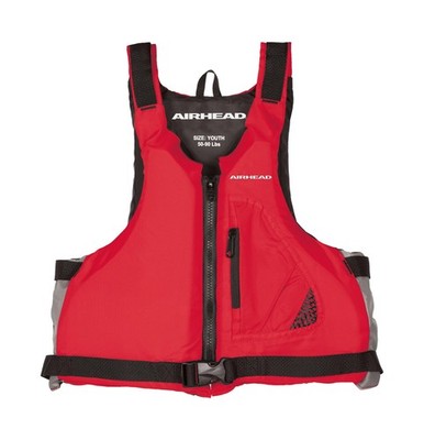 AIRHEAD Base Paddle Vest Adult Universal Deep Red FAST USA SHIP