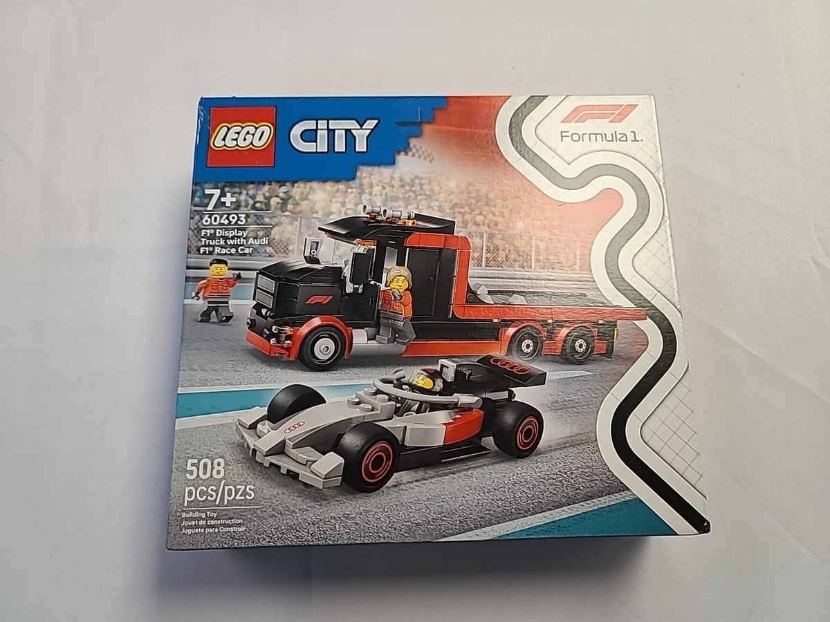 NO　name LEGO City F1 Display Truck with Audi F1 Race Car (60493) Brand New