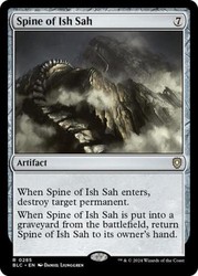 Spine of Ish Sah - Commander: Bloomburrow (BLC) #285 Rare MTG