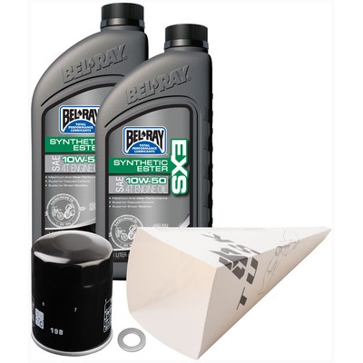 Tusk Oil Change Kit Bel-Ray EXS Synthetic Ester 10W-50 1529860445