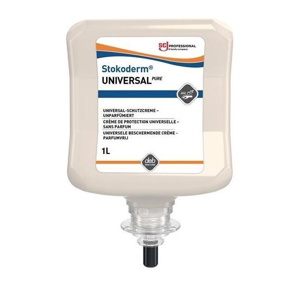 Sc Johnson Professional Hautschutzcreme Stokoderm Univ.Pure 1L UnparfüMiert-image