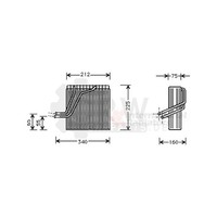 Verdampfer Klimaanlage FüR VW Golf IV 1.4 16V 1.6 Polo Audi A3