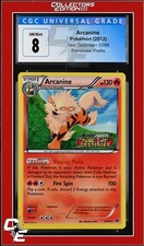 Next Destinies Arcanine 12/99 Prerelease CGC 8 on eBay
