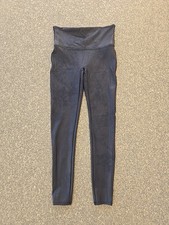 Spanx SPANXshape Faux Leather Leggings Black Women s Size Medium