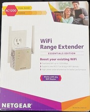 NETGEAR Wi-Fi Range Extender EX6120 AC1200 Dual Band Wireless Signal Booster