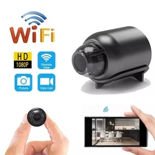 1080P Mini Camera CCTV WiFi HD IP Night Vision Camcorder Home Security Cam