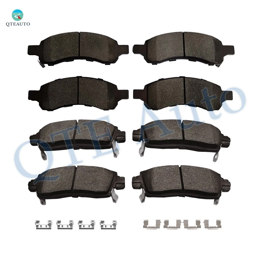 Kit De Frenos Delanteros Con Pastillas Semimetálicas Y Rotores Ventilados Para GMC, Chevy Y Saab SUV