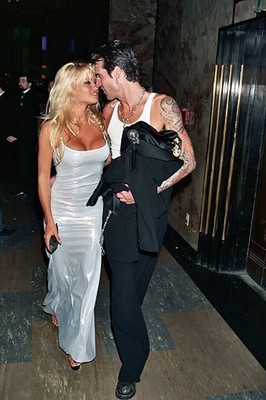 Pamela Anderson Tommy Lee at 1995 GRAMMY Awards A&M Party in LA  Old Photo 2