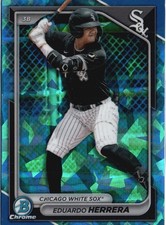 2024 Bowman Draft Sapphire Edition #BDC-179 Eduardo Herrera