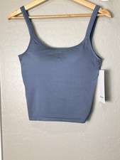 Nwt Lululemon Ebb To Street Scoop Cropped Tank Bc - Stlb - Size 10