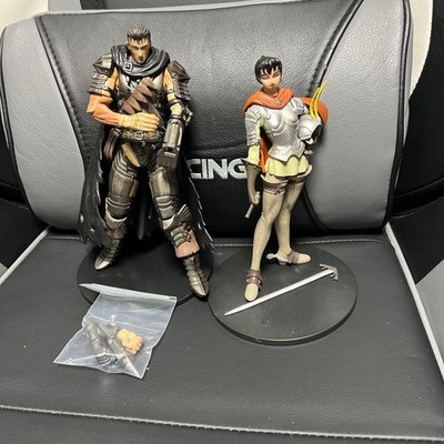 Berserk Guts Casca Figure Set PVC 20cm Interchangeable Hands Accessories