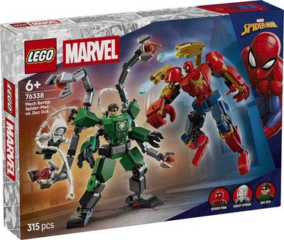 LEGO  Marvel Super Heroes  Mech-Duell Spider-Man vs. Doc Ock 315 Teile 76338