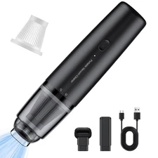 LYFUHUI Car Handheld Vacuum Cordless 13000 PA Suction Power, Portable Mini Va...