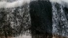 Steve Madden Cable Knit  Beanie Faux Fur Pom Hat w/ Plaid Scarf Gift Set Black — photo 3