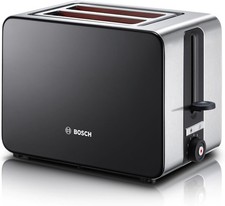 Bosch Sky Compact TAT7203GB 2 Slot Stainless Steel Toaster - Read Description