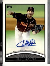 2012 Topps Pro Debut Chad Bettis #PDA-CB AU Modesto Nuts