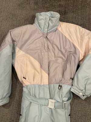 Women's Vintage 90's Bogner One Piece Snow Ski Suit Sz M