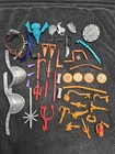 Vintage Teenage Mutant Ninja Turtles 48 WEAPONS ACCESSORY LOT