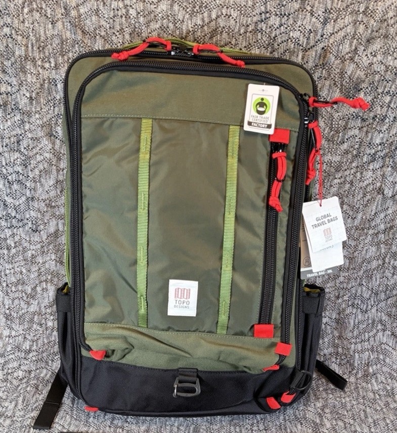 Topo Designs Global Travel Bag 30L - Olive Topo Designs Global Travel Bag 30L - Olive