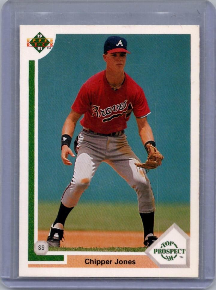 1991 Upper Deck #55 Chipper Jones