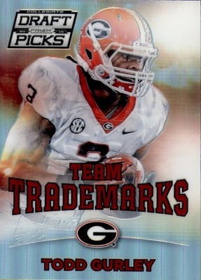 2015 Panini Prizm Draft Picks Team Trademarks #46 Todd Gurley - NM-MT+
