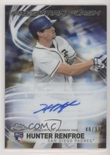 2017 Topps Chrome Freshman Flash Auto 48/99 Hunter Renfroe #FFA-HR Auto uk2