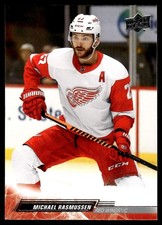 2022-23 Upper Deck Michael Rasmussen Detroit Red Wings #317