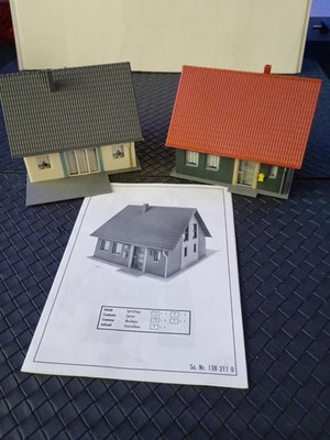 Eisenbahn Modellbau Einfamilienhaus 2 Stück Faller H0