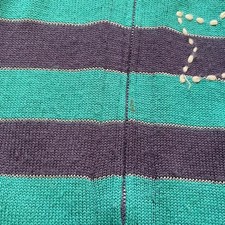 Vintage Kids Star Multi-Stripe Knit Hoodie