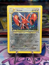 Pokémon TCG Scizor Neo Discovery 10 Holo Unlimited Holo Rare HP on eBay