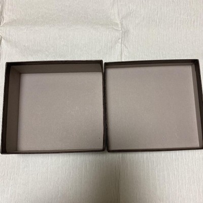 Gucci Half Wallet Empty Box Accessory Case Luxury Authentic Item USED K