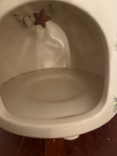 Vtg Yankee Candle Wax Warmer Gingerbread Men Ceramic Wax Melter Holidays Xmas - Picture 18 of 24