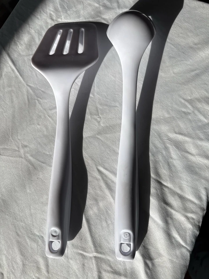 Good Cook White Spatula And Spoon Set - Image 2 of 2