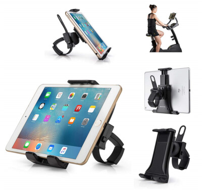 Portable Holder For Indoor Gym Treadmill Handlebar For Most of Cell Phone Tablet