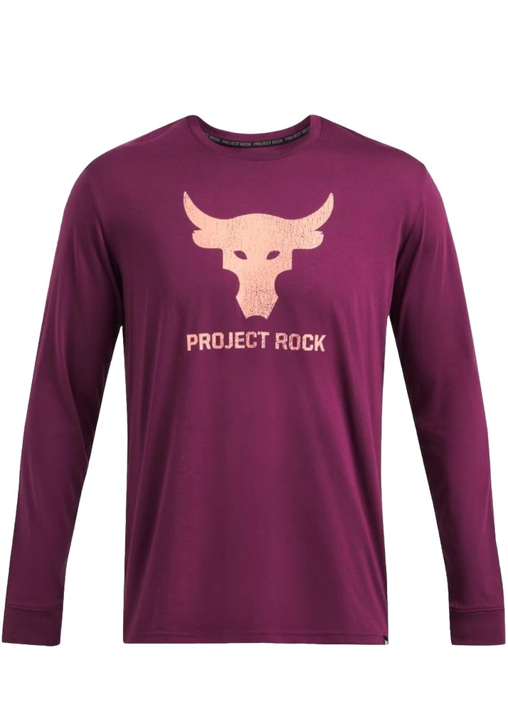 Under Armour Men's Project Rock Brahma Bull Long Sleeve Shirt New All Sizes 2024