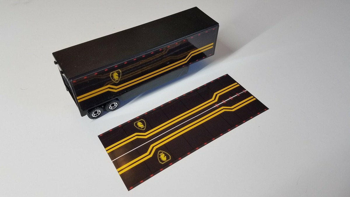 Knight Rider- Knight Industries Trailer set of 2 stickers only- 1