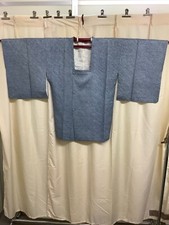 Japanese Vintage Kimono MICHIYUKI coat SILK Shibori expensive length 31.49 inch