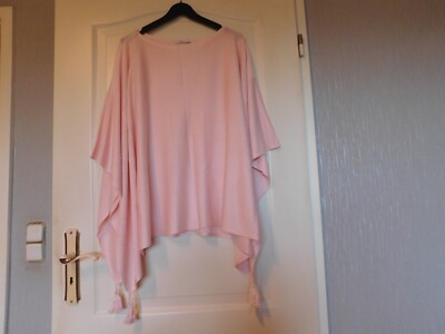 Damenbekleidung Esprit Gr. L Poncho puderrosa gebraucht top Zustand 