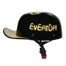 Vintage Open Face Motorcycle Half Helmet Baseball Cap Bike Scooter Jet Helmets