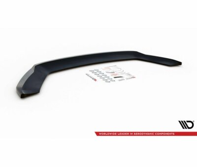 Cup Spoilerlippe Front Ansatz V.2 Für Seat Leon Mk3 Facelift Schwarz