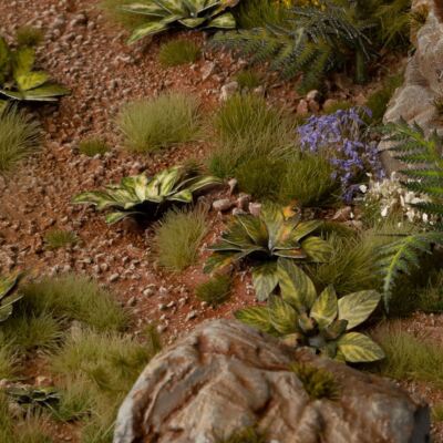 Gamers Gras lasergeschnittene Pflanzen - dummer Stock (Wargame/Modellbasis)